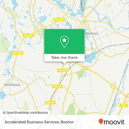 Accelerated Business Services map