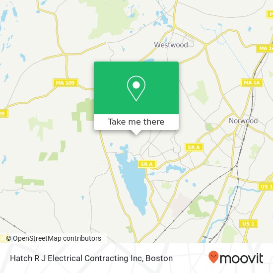 Mapa de Hatch R J Electrical Contracting Inc