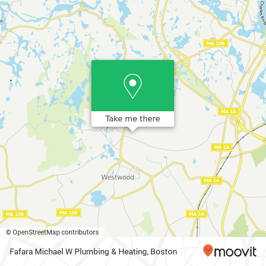 Mapa de Fafara Michael W Plumbing & Heating