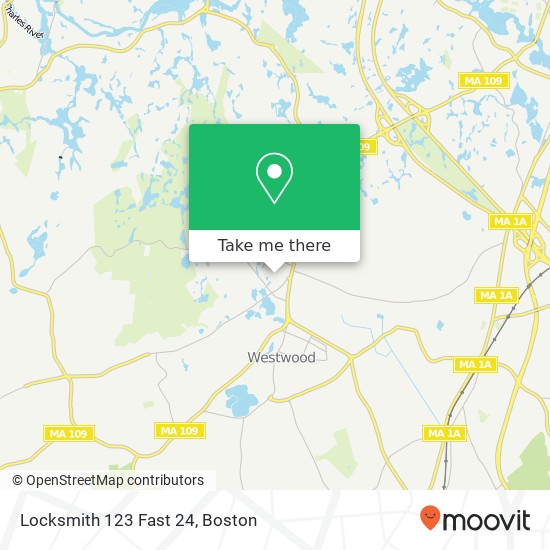 Locksmith 123 Fast 24 map