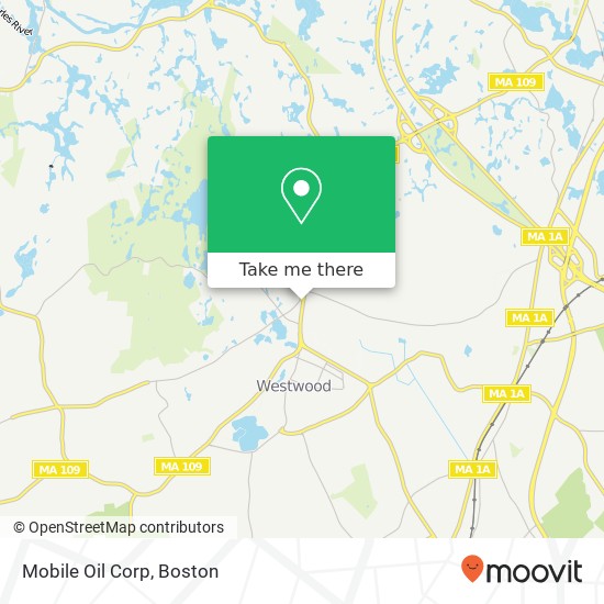 Mobile Oil Corp map