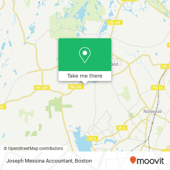 Mapa de Joseph Messina Accountant