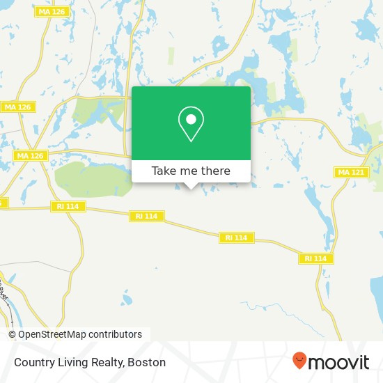 Mapa de Country Living Realty