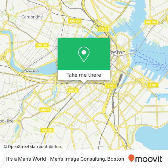 It's a Man's World - Men's Image Consulting map