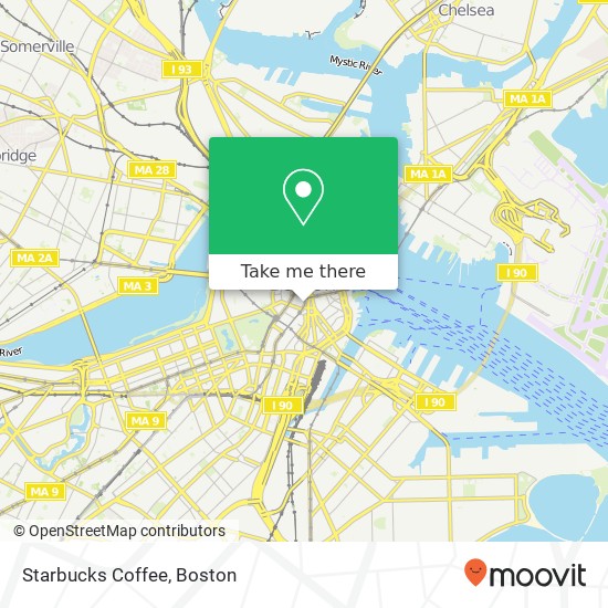 Starbucks Coffee map