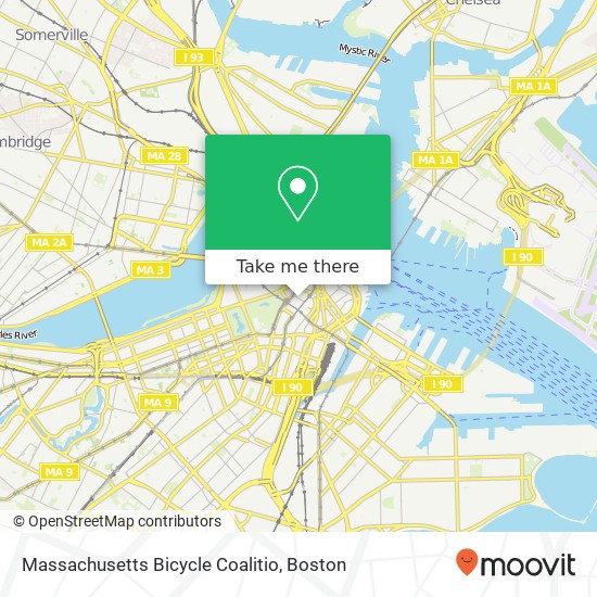 Massachusetts Bicycle Coalitio map