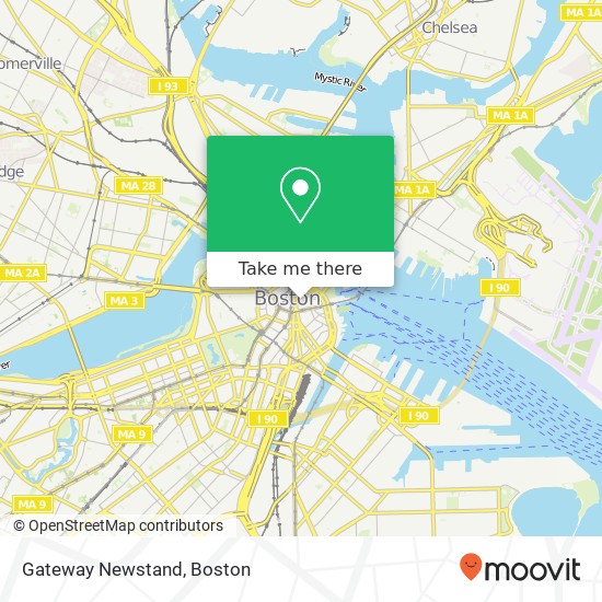 Gateway Newstand map