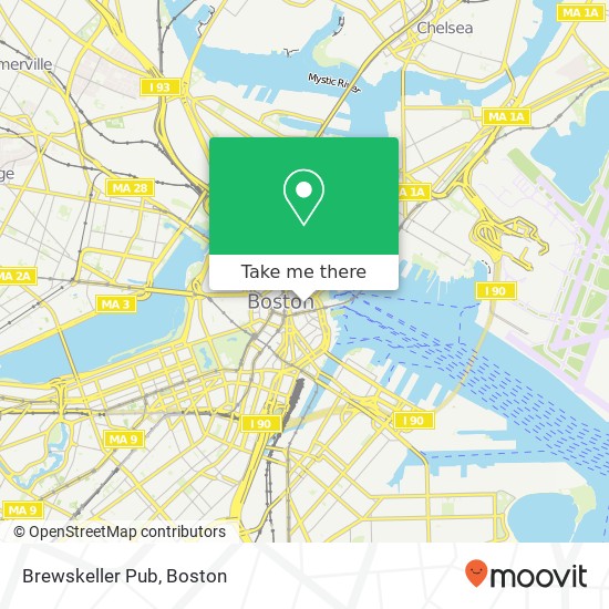 Mapa de Brewskeller Pub