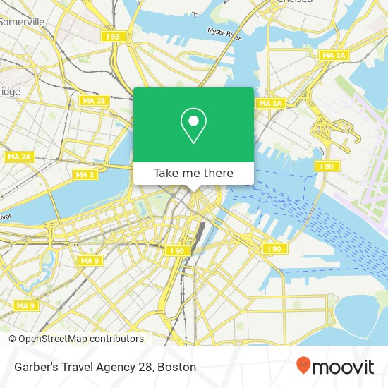 Garber's Travel Agency 28 map