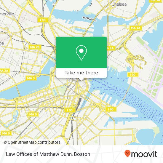 Mapa de Law Offices of Matthew Dunn