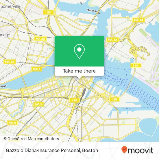 Gazzolo Diana-Insurance Personal map