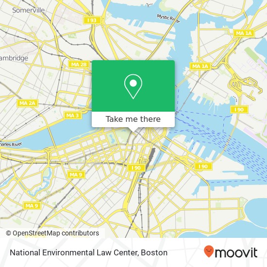 National Environmental Law Center map