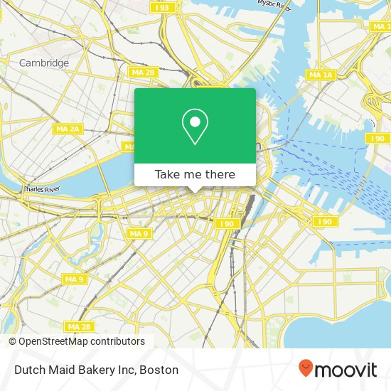 Dutch Maid Bakery Inc map