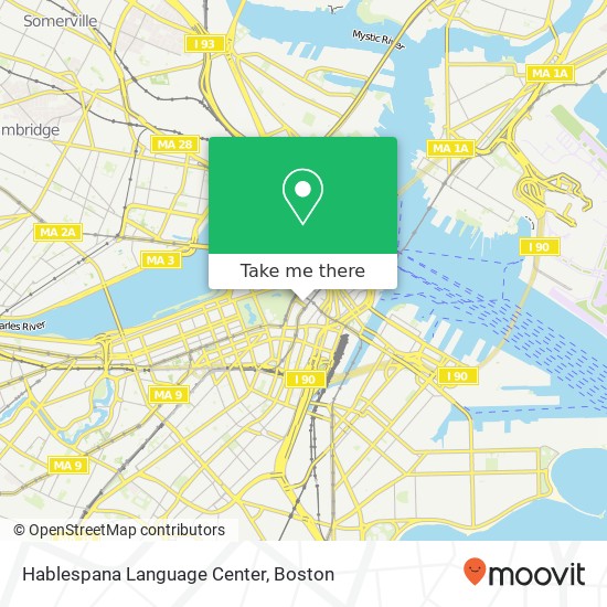 Hablespana Language Center map