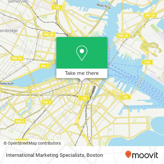 Mapa de International Marketing Specialists