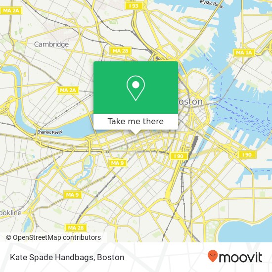 Kate Spade Handbags map