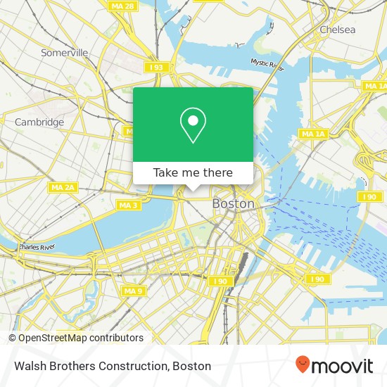 Mapa de Walsh Brothers Construction