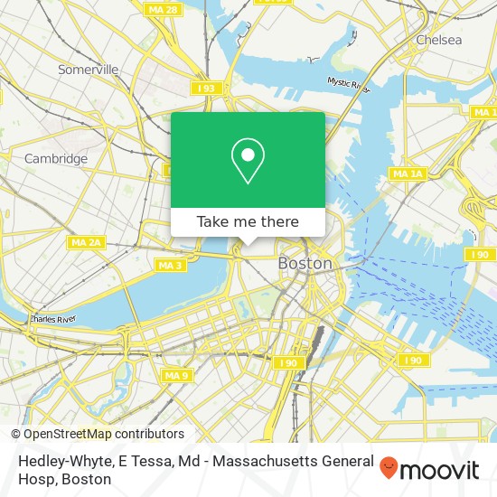 Hedley-Whyte, E Tessa, Md - Massachusetts General Hosp map
