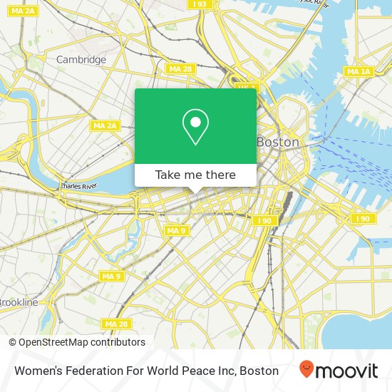 Mapa de Women's Federation For World Peace Inc