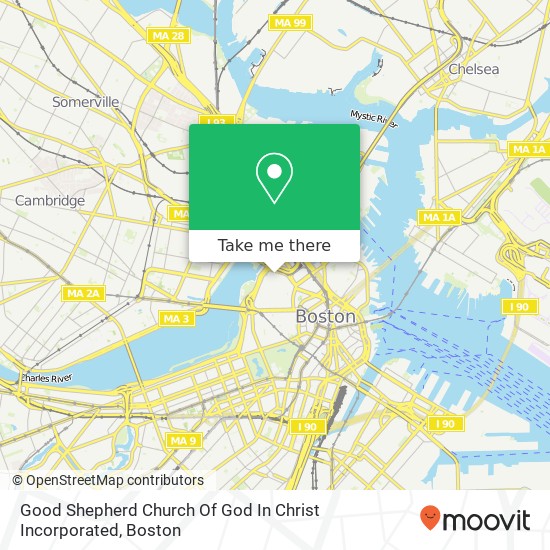 Good Shepherd Church Of God In Christ Incorporated map