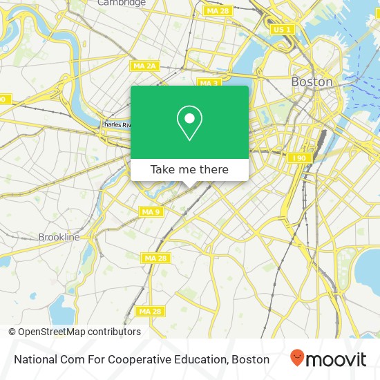 Mapa de National Com For Cooperative Education