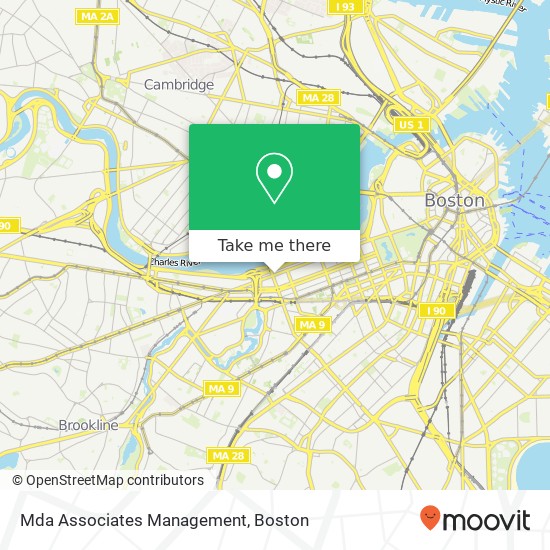 Mda Associates Management map