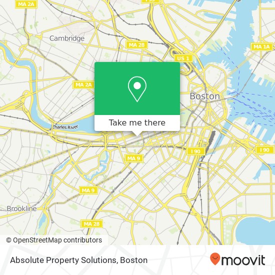 Absolute Property Solutions map