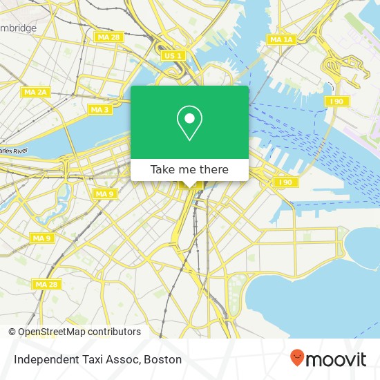 Mapa de Independent Taxi Assoc