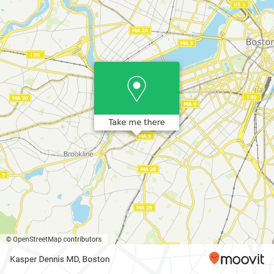 Kasper Dennis MD map