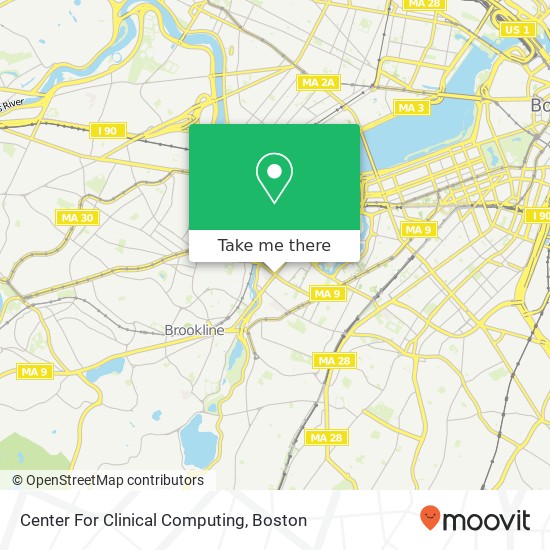 Center For Clinical Computing map