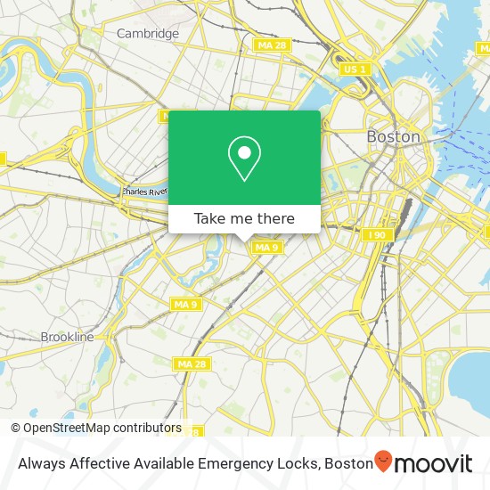 Always Affective Available Emergency Locks map