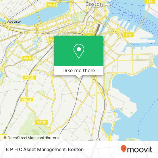 Mapa de B P H C Asset Management