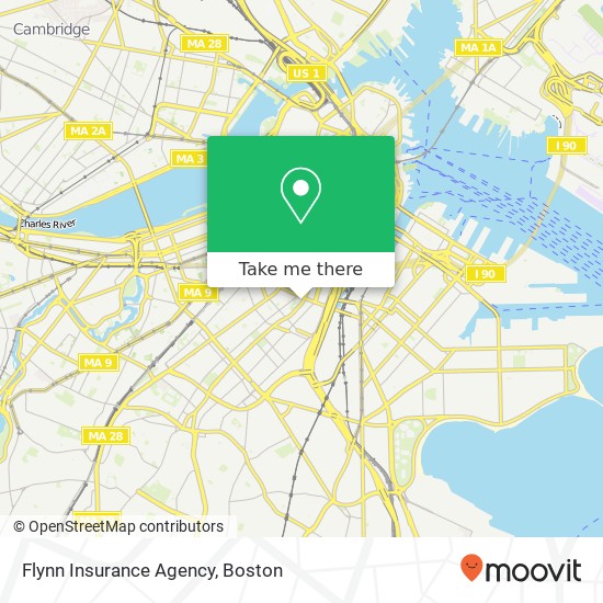 Mapa de Flynn Insurance Agency