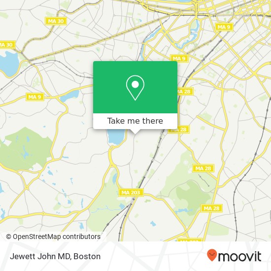 Mapa de Jewett John MD