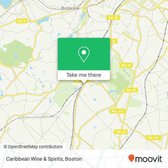 Mapa de Caribbean Wine & Spirits