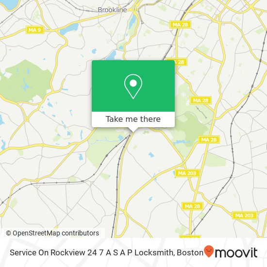 Service On Rockview 24 7 A S A P Locksmith map