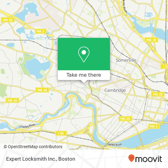 Expert Locksmith Inc. map