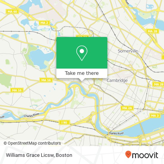 Williams Grace Licsw map