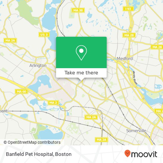 Banfield Pet Hospital map