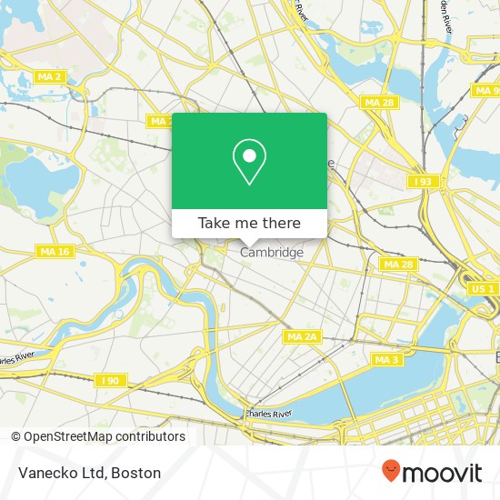 Mapa de Vanecko Ltd