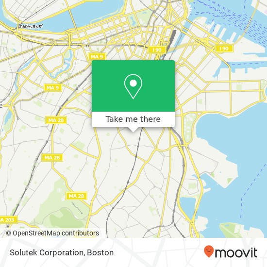 Solutek Corporation map