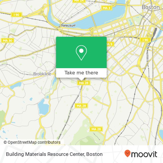 Mapa de Building Materials Resource Center