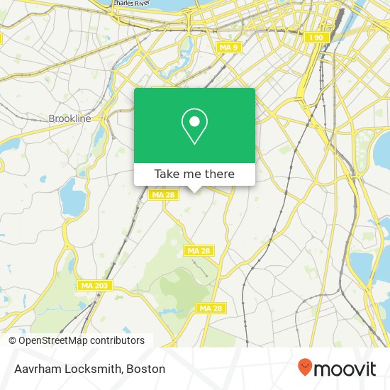 Aavrham Locksmith map