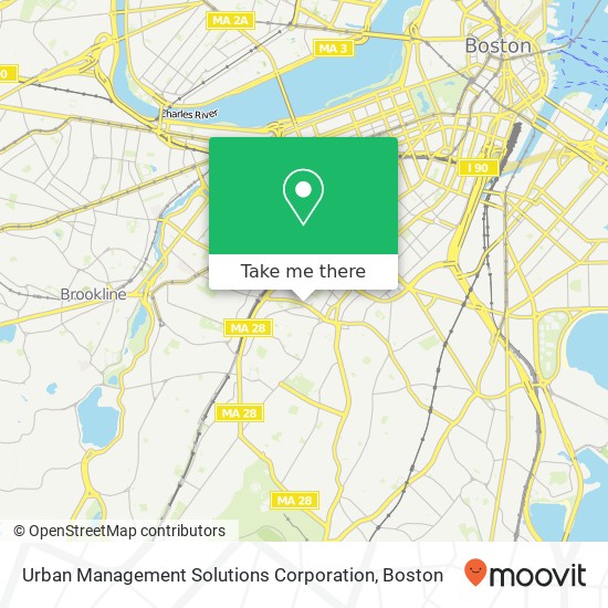 Mapa de Urban Management Solutions Corporation
