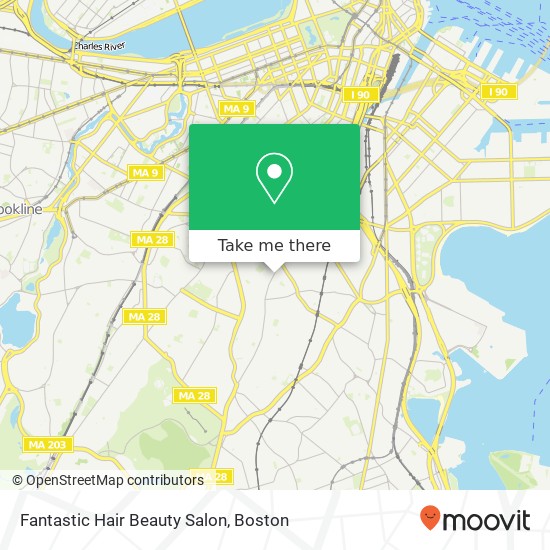 Fantastic Hair Beauty Salon map