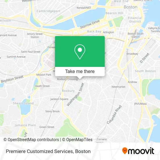 Premiere Customized Services map