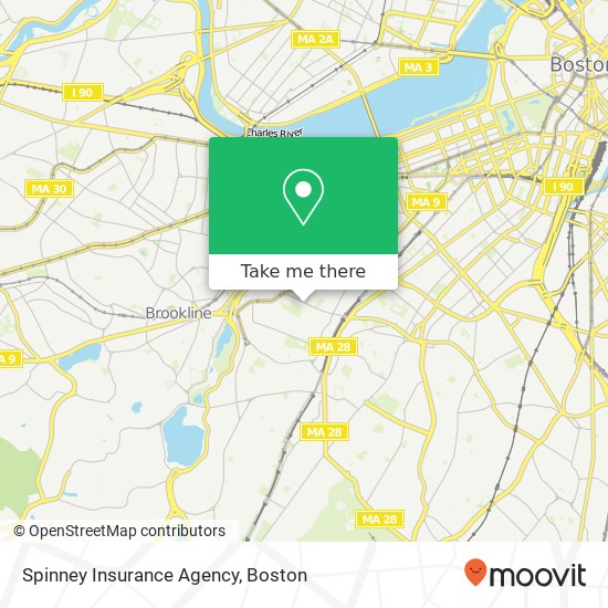 Spinney Insurance Agency map