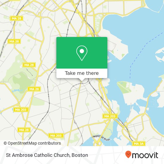 Mapa de St Ambrose Catholic Church