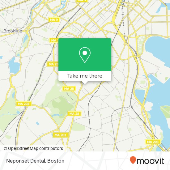 Neponset Dental map