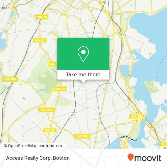Access Realty Corp map
